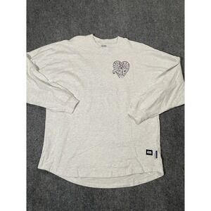 Star Wars Spirit Jersey Shirt Mens Small Gray Millennium Falcon I Know Crewneck